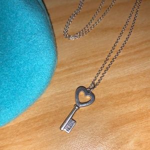 Tiffany& Co Key Necklace